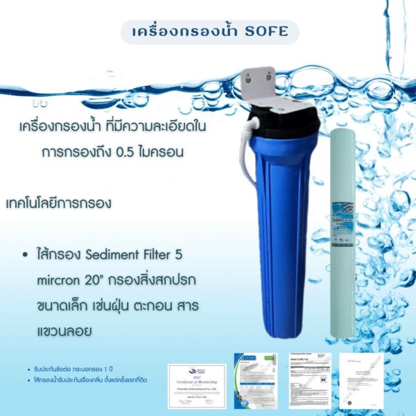 เครื่องกรองน้ำ SOFE